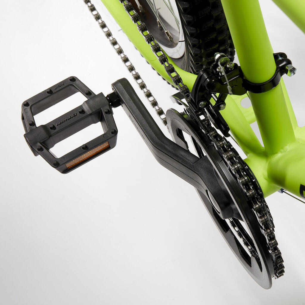 دراجة جبلية 24 بوصة للأطفال من 9 إلى 12 سنة - Rockrider ST 500 أصفر